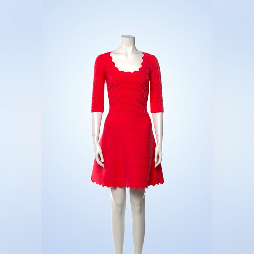 Emporio Armani Square Neck Mini Dress